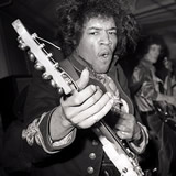 Jimi Hendrix at Woodstock 1969